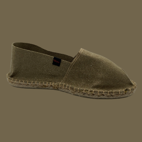 Espadrilles Beige et Brillant