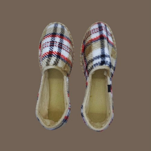 Espadrilles Hiver Tartan