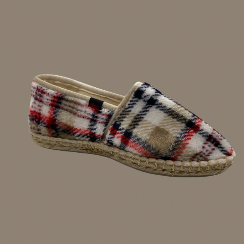 Espadrilles Hiver Tartan