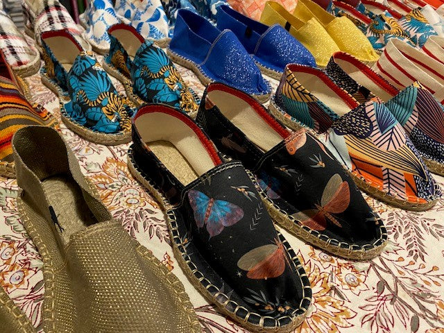 Espadrilles Beige et Brillant