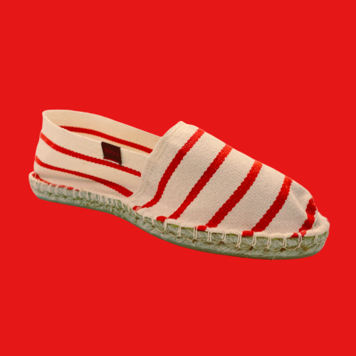 Espadrilles Red Stripes