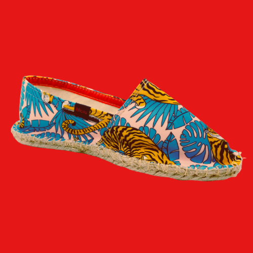 Espadrilles Tigre Rose